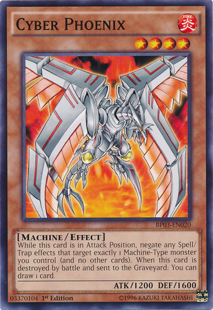 Cyber Phoenix [BP03-EN020] Common - PCA Designer Toys