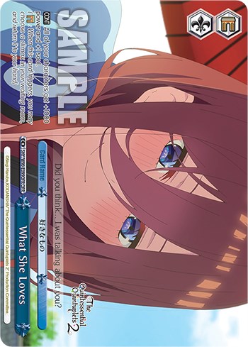 What She Loves (5HY/W90-E099OFR OFR) [The Quintessential Quintuplets 2] - PCA Designer Toys