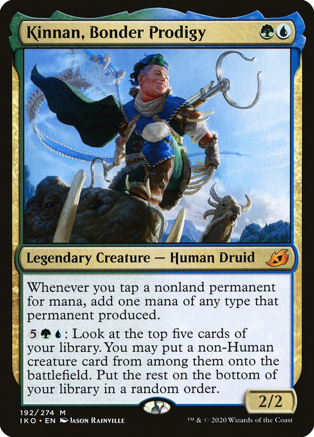 Kinnan, Bonder Prodigy [Ikoria: Lair of Behemoths] - PCA Designer Toys