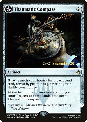 Thaumatic Compass // Spires of Orazca [Ixalan Prerelease Promos] - PCA Designer Toys