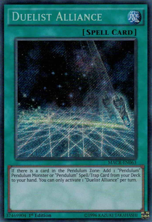 Duelist Alliance [MACR-EN063] Secret Rare - PCA Designer Toys