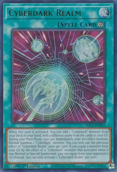 Cyberdark Realm [SDCS-EN023] Ultra Rare - PCA Designer Toys