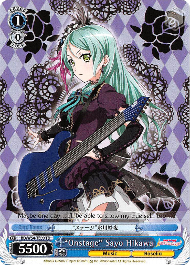 "Onstage" Sayo Hikawa (BD/W54-TE09 TD) [BanG Dream! Girls Band Party!]