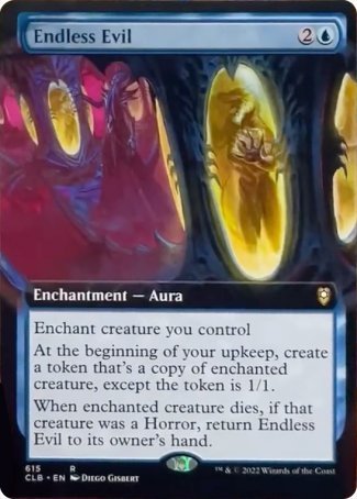 Endless Evil (Extended Art) [Commander Legends: Battle for Baldur's Gate] - PCA Designer Toys