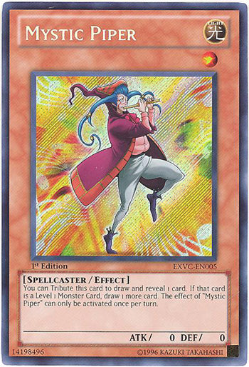 Mystic Piper [EXVC-EN005] Secret Rare - PCA Designer Toys