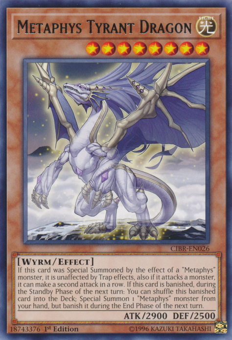Metaphys Tyrant Dragon [CIBR-EN026] Rare - PCA Designer Toys