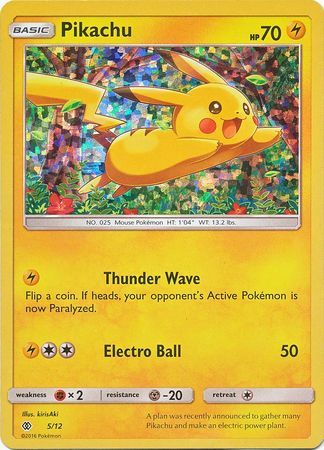 Pikachu (5/12) [McDonald's Promos: 2017 Collection] - PCA Designer Toys