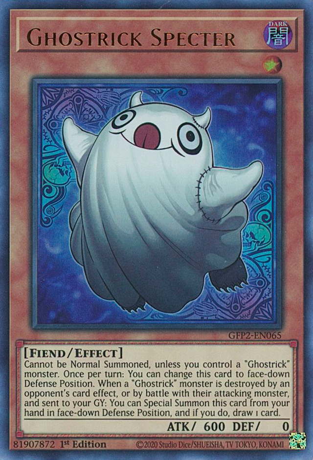 Ghostrick Specter [GFP2-EN065] Ultra Rare - PCA Designer Toys