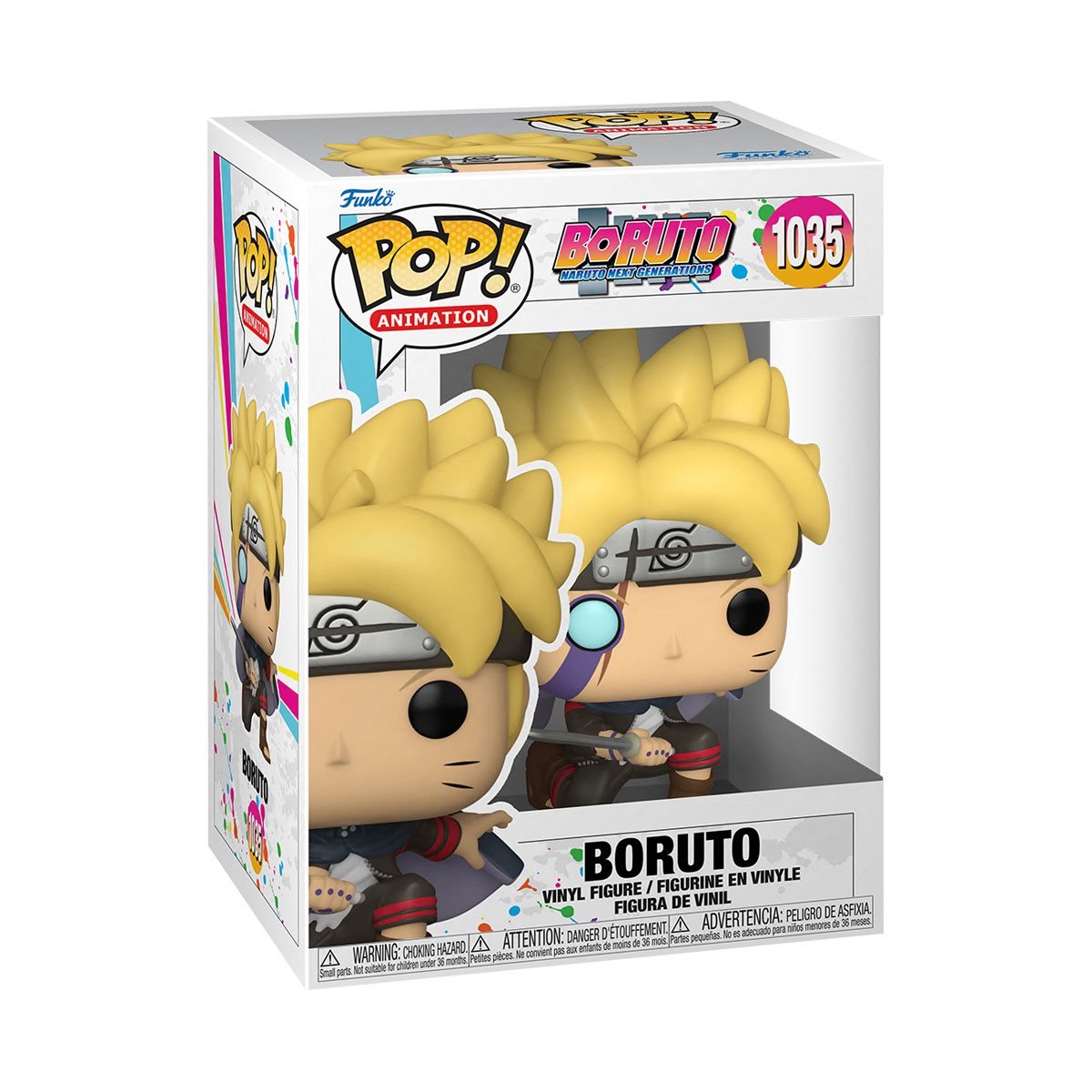 Boruto w/ Marks Pop! - PCA Designer Toys