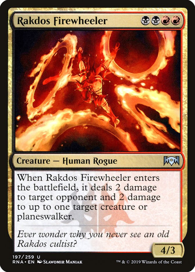 Rakdos Firewheeler [Ravnica Allegiance] - PCA Designer Toys