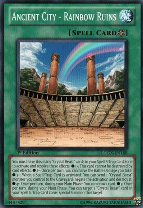 Ancient City - Rainbow Ruins [LCGX-EN168] Common - PCA Designer Toys