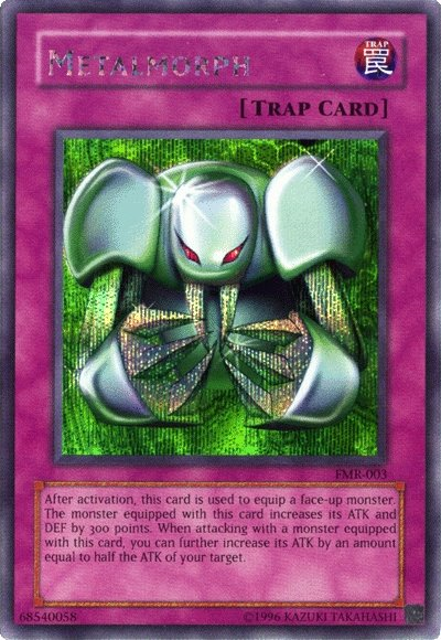 Metalmorph (Forbidden Memories) [FMR-003] Prismatic Secret Rare - PCA Designer Toys