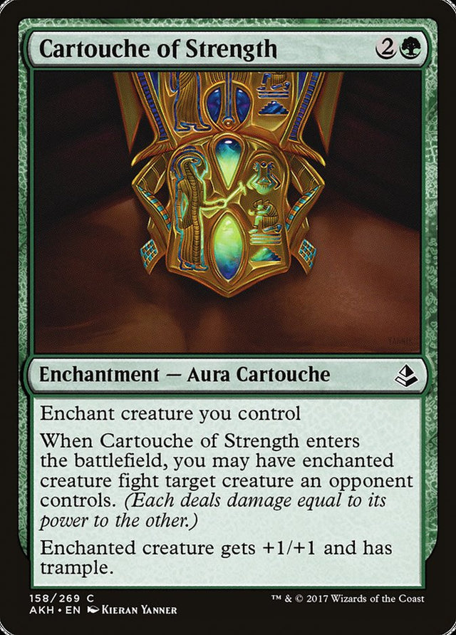 Cartouche of Strength [Amonkhet] - PCA Designer Toys