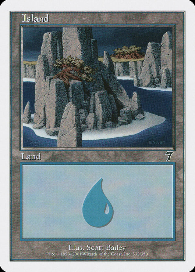 Island (332) [Seventh Edition] - PCA Designer Toys