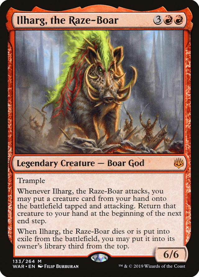 Ilharg, the Raze-Boar [War of the Spark] - PCA Designer Toys