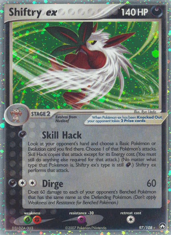 Shiftry ex (97/108) [EX: Power Keepers] - PCA Designer Toys