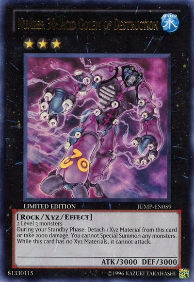 Number 30: Acid Golem of Destruction [JUMP-EN059] Ultra Rare - PCA Designer Toys