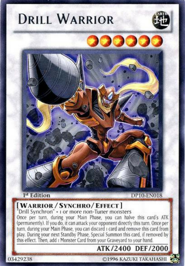 Drill Warrior [DP10-EN018] Rare - PCA Designer Toys