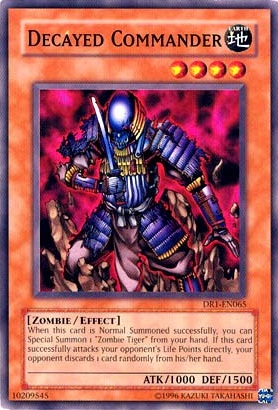Decayed Commander [DR1-EN065] Common - PCA Designer Toys
