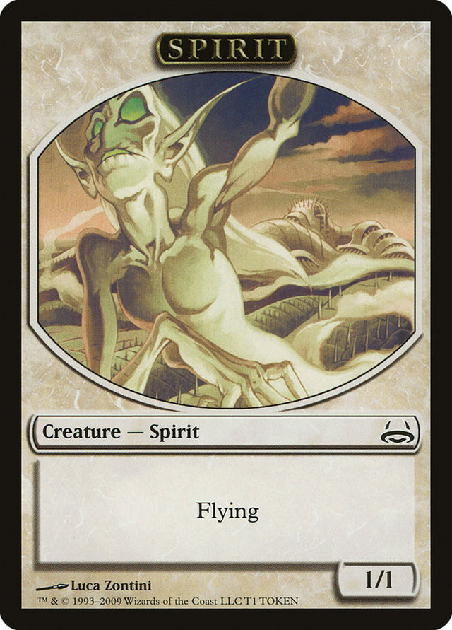 Spirit Token [Duel Decks: Divine vs. Demonic Tokens] - PCA Designer Toys