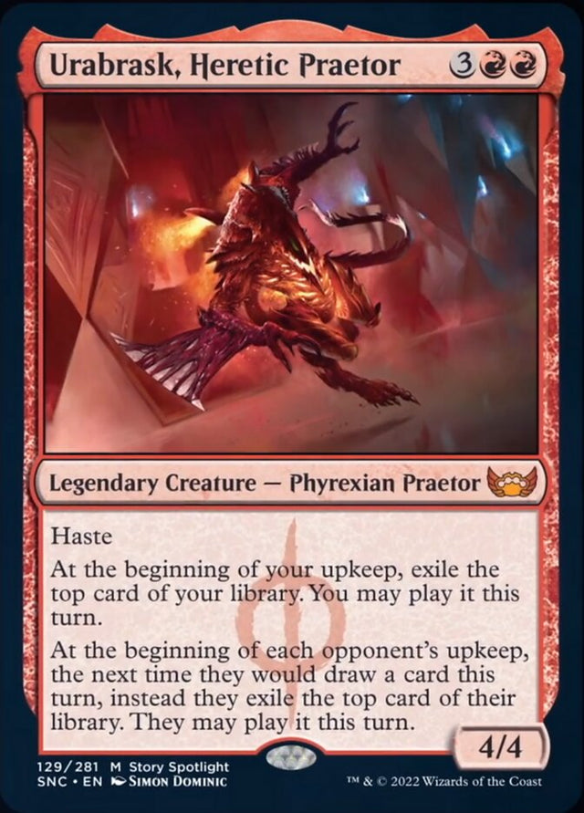 Urabrask, Heretic Praetor [Streets of New Capenna] - PCA Designer Toys
