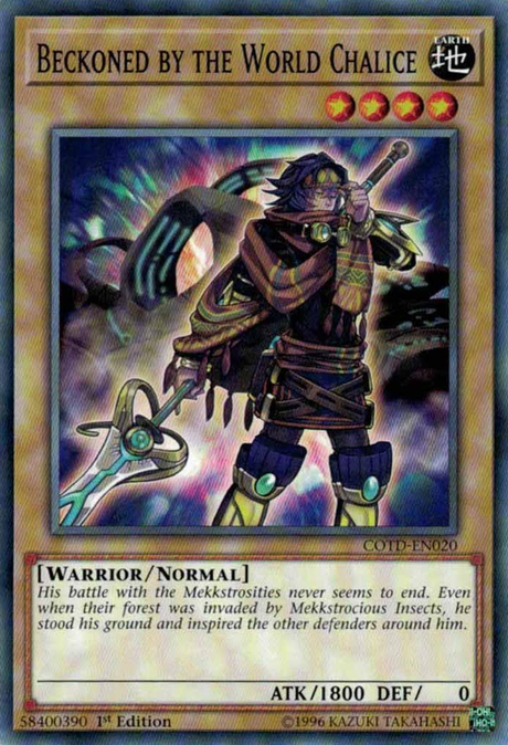 Beckoned by the World Chalice [COTD-EN020] Common - PCA Designer Toys