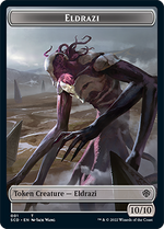 Eldrazi // Soldier Double-Sided Token [Starter Commander Decks]