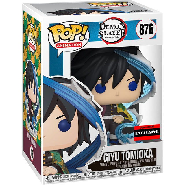 Demon Slayer Giyu Tomioka Pop! - PCA Designer Toys
