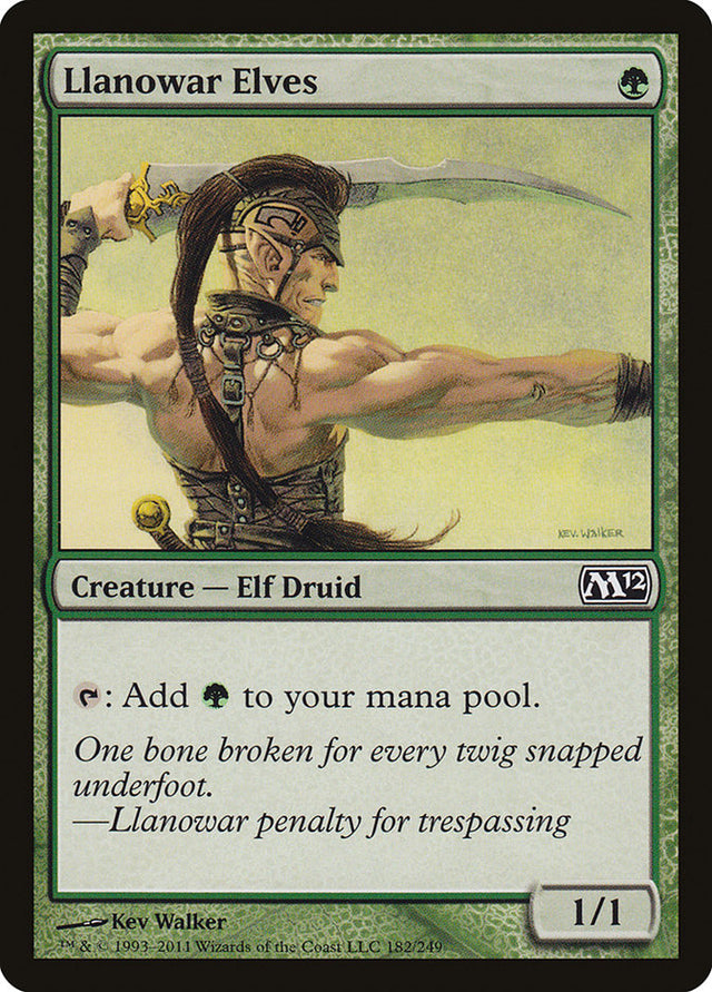 Llanowar Elves [Magic 2012] - PCA Designer Toys