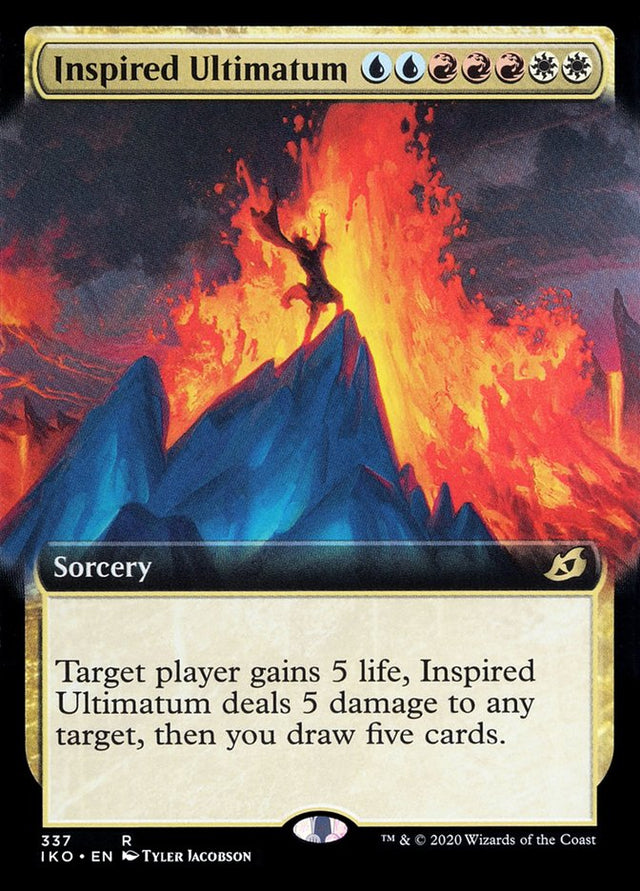 Inspired Ultimatum (Extended Art) [Ikoria: Lair of Behemoths] - PCA Designer Toys