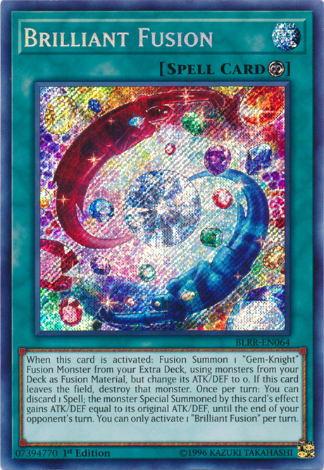 Brilliant Fusion [BLRR-EN064] Secret Rare - PCA Designer Toys
