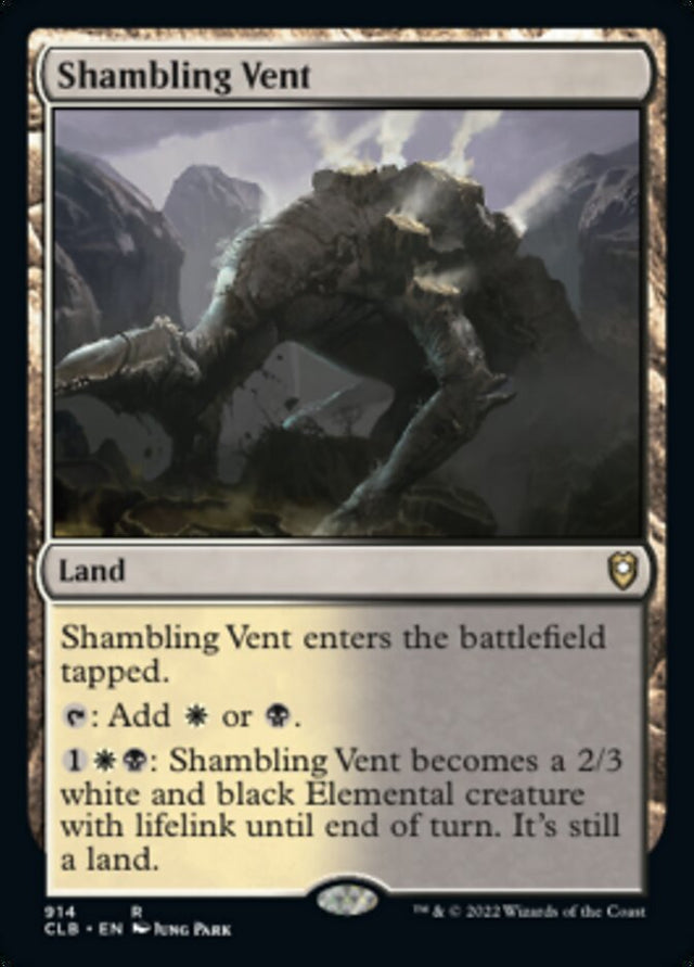 Shambling Vent [Commander Legends: Battle for Baldur's Gate] - PCA Designer Toys