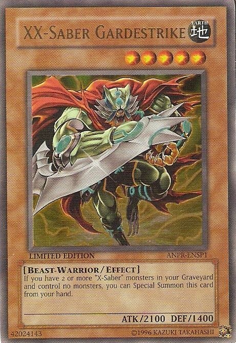 XX-Saber Gardestrike [ANPR-ENSP1] Ultra Rare - PCA Designer Toys