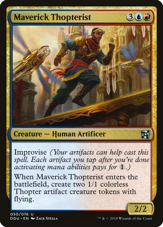 Maverick Thopterist [Duel Decks: Elves vs. Inventors] - PCA Designer Toys