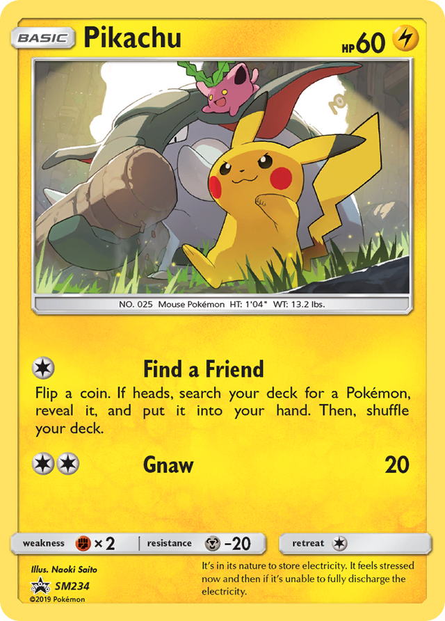 Pikachu (SM234) [Sun & Moon: Black Star Promos] - PCA Designer Toys
