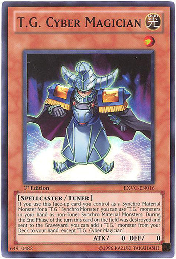 T.G. Cyber Magician [EXVC-EN016] Super Rare - PCA Designer Toys