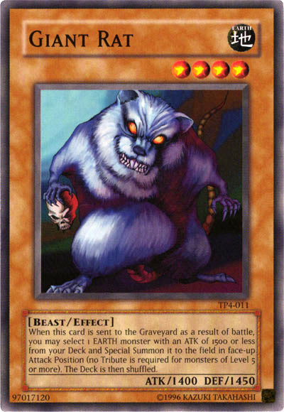 Giant Rat [TP4-011] Common - PCA Designer Toys