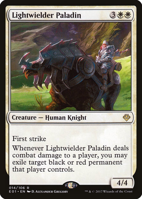 Lightwielder Paladin [Archenemy: Nicol Bolas] - PCA Designer Toys