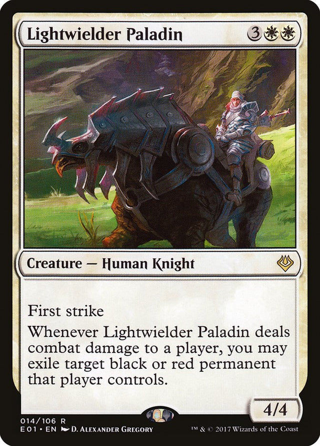 Lightwielder Paladin [Archenemy: Nicol Bolas] - PCA Designer Toys