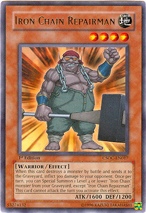 Iron Chain Repairman [CSOC-EN017] Rare - PCA Designer Toys