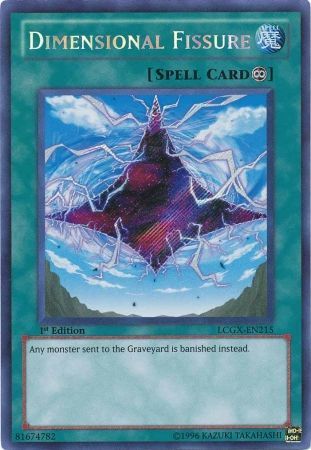 Dimensional Fissure [LCGX-EN215] Secret Rare - PCA Designer Toys