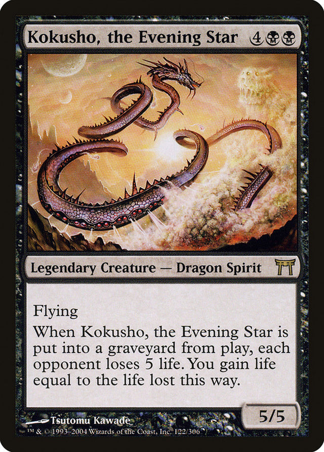 Kokusho, the Evening Star [Champions of Kamigawa] - PCA Designer Toys