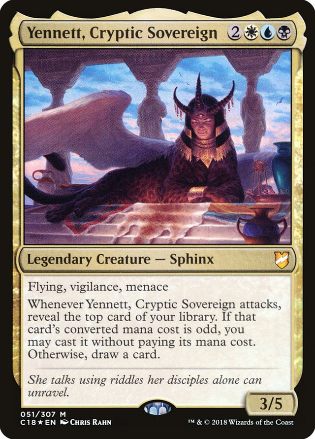Yennett, Cryptic Sovereign [Commander 2018] - PCA Designer Toys