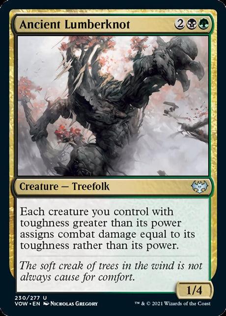 Ancient Lumberknot [Innistrad: Crimson Vow] - PCA Designer Toys