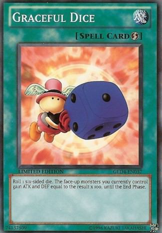 Graceful Dice [GLD4-EN037] Common - PCA Designer Toys