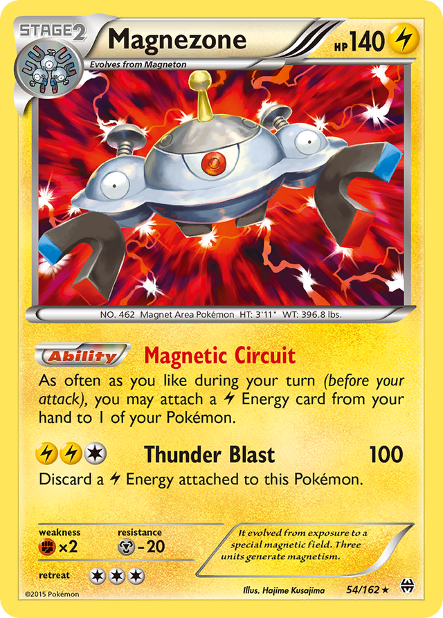 Magnezone (54/162) [XY: BREAKthrough] - PCA Designer Toys