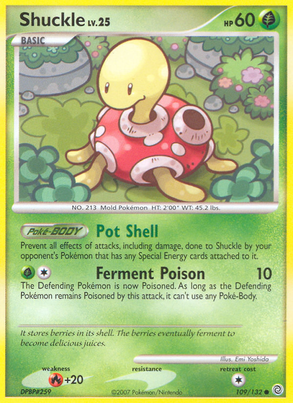 Shuckle (109/132) [Diamond & Pearl: Secret Wonders] - PCA Designer Toys