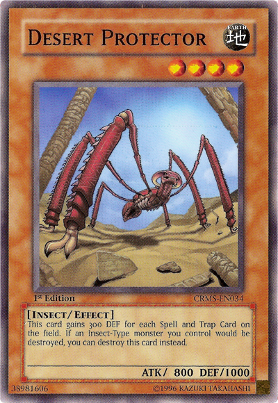 Desert Protector [CRMS-EN034] Common - PCA Designer Toys