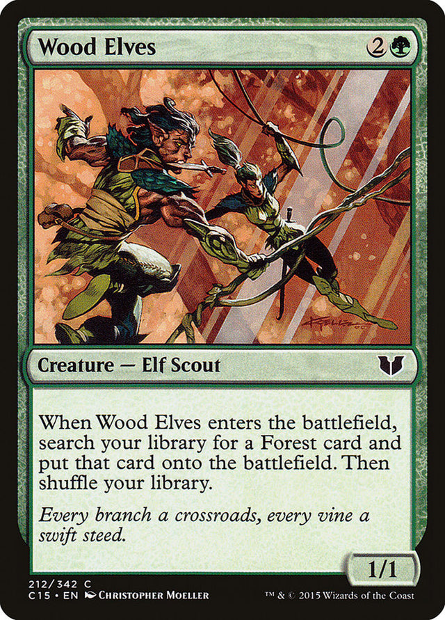 Wood Elves [Commander 2015] - PCA Designer Toys