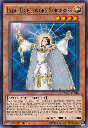 Lyla, Lightsworn Sorceress [SDMP-EN016] Common - PCA Designer Toys